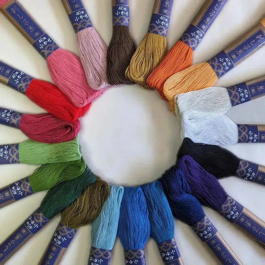 Daruma Yokota Sashiko Embroidery Floss - Apricot Yarn & Supply
