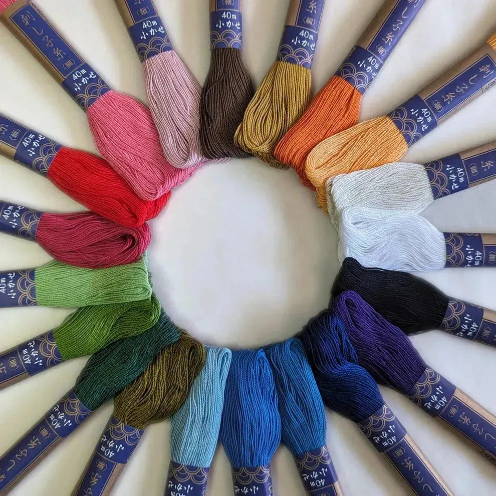 Daruma Yokota Sashiko Embroidery Floss - Apricot Yarn & Supply