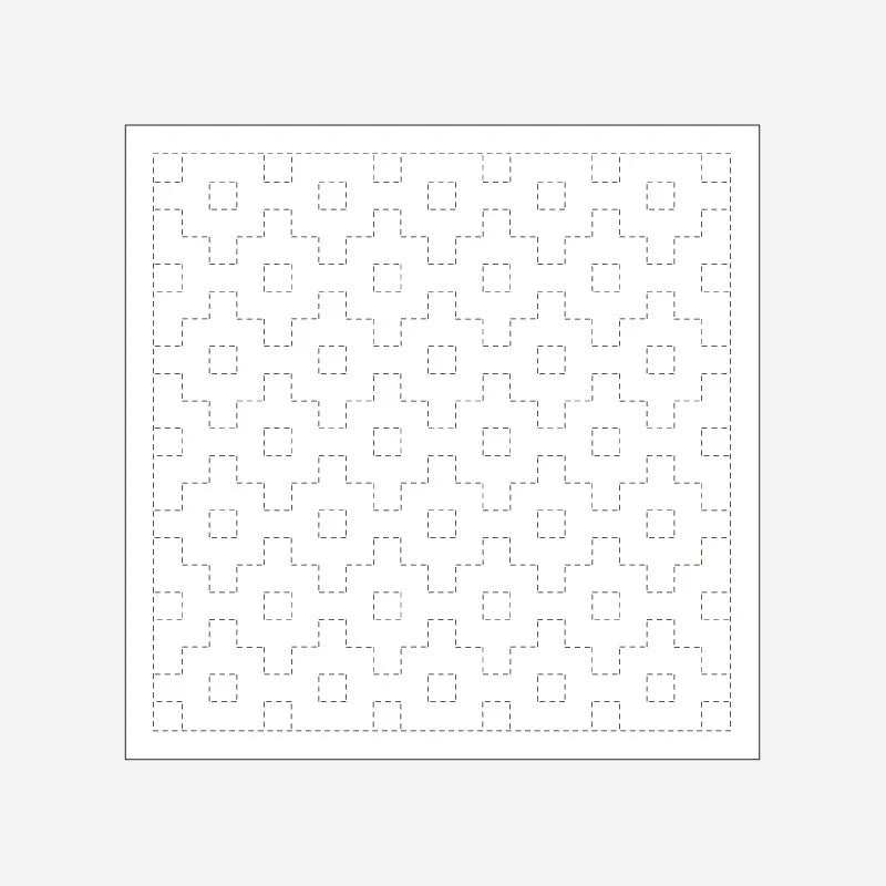 Daruma Sashiko Sampler