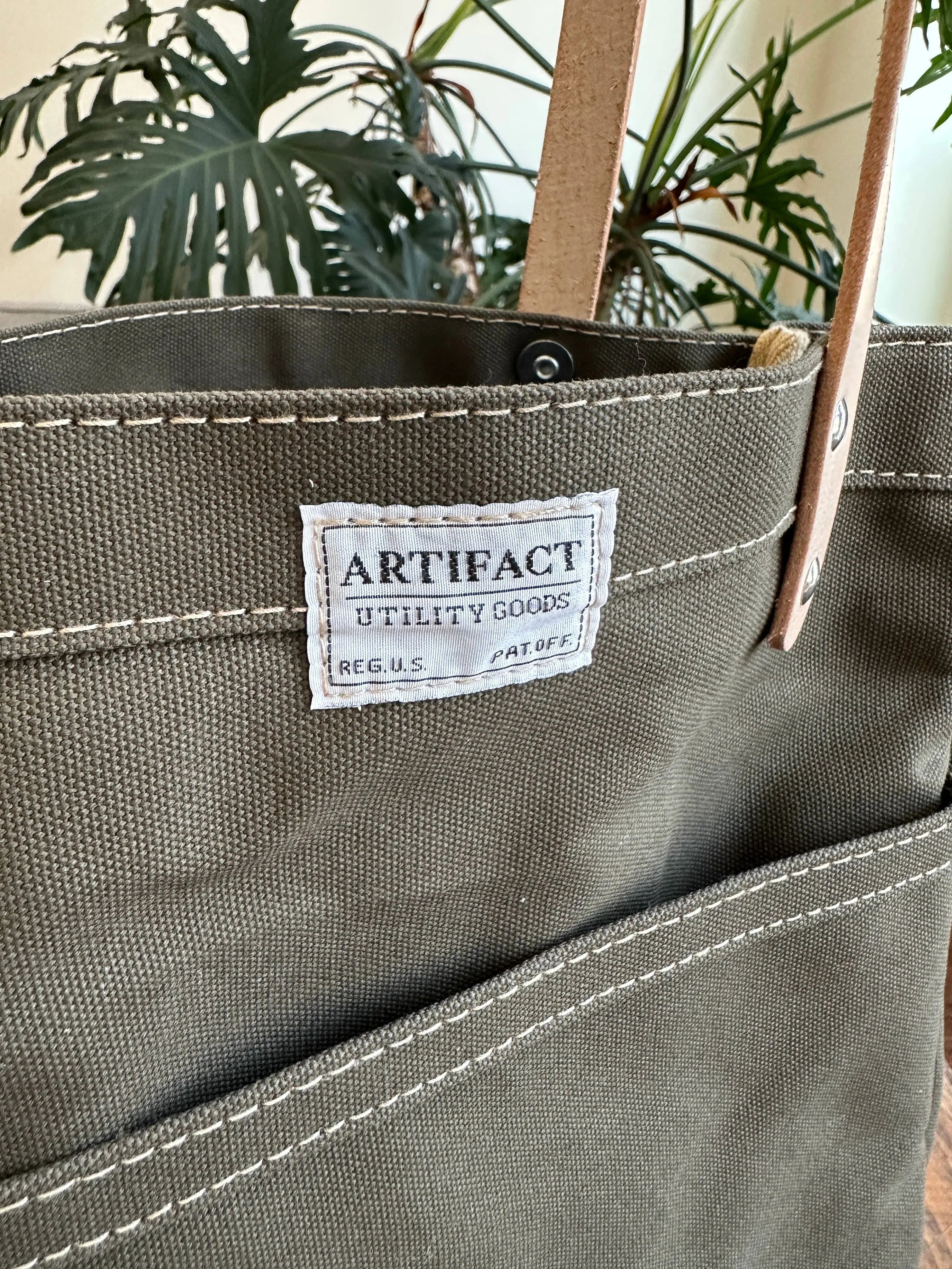 ARTIFACT Project Bag - Apricot Yarn & Supply