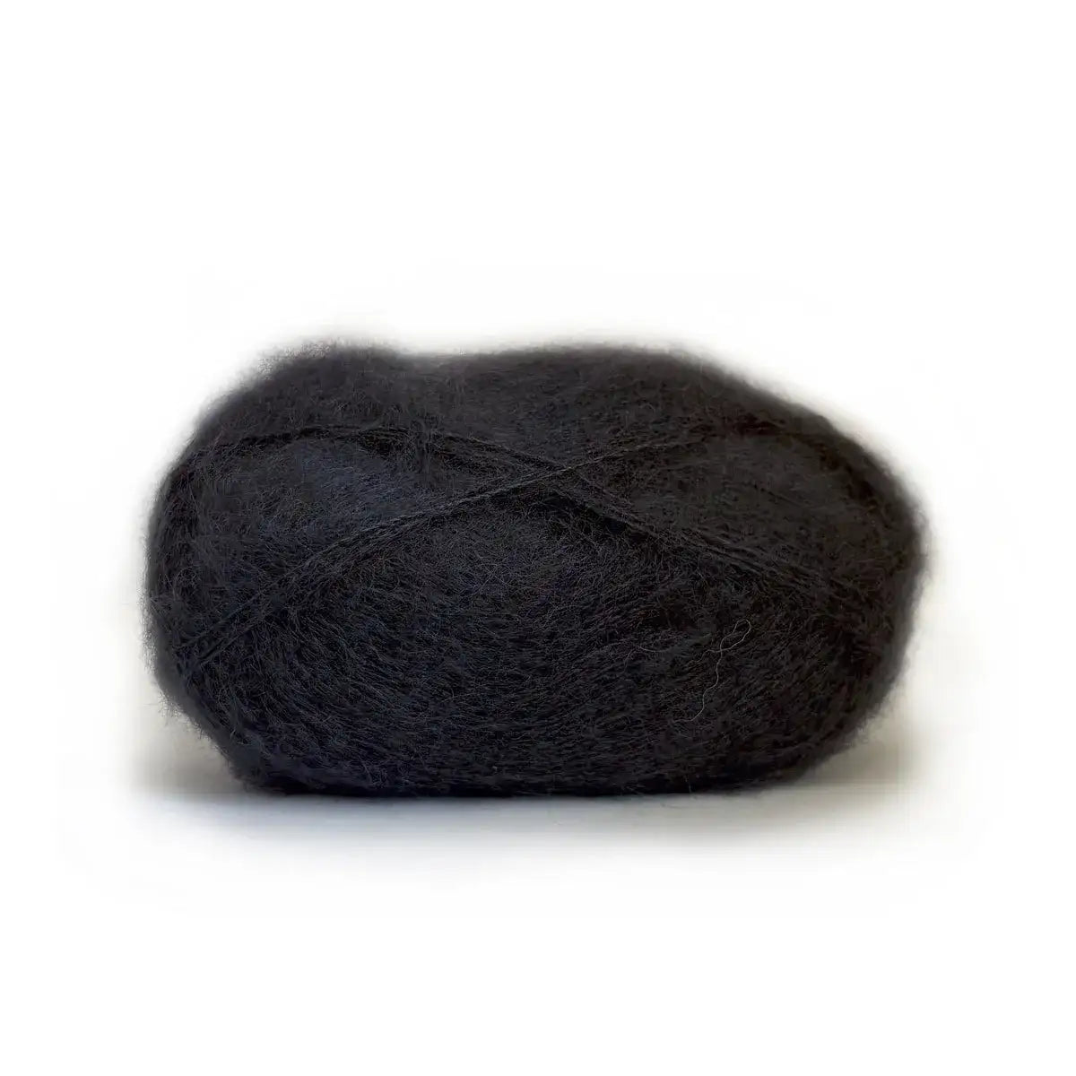 BLESS “6009 Scheich apricot black mohair Silk Yarn & Silk Blend for Knitting, Crochet & Weaving - Apricot