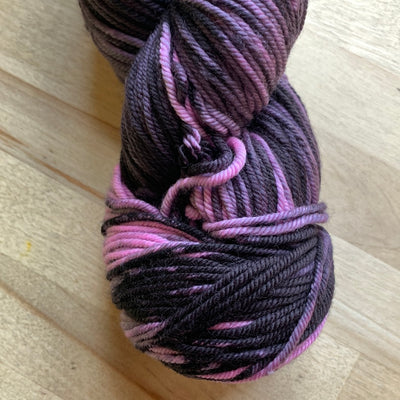 Anzula Yarn For Better or Worsted Carbite Taffy