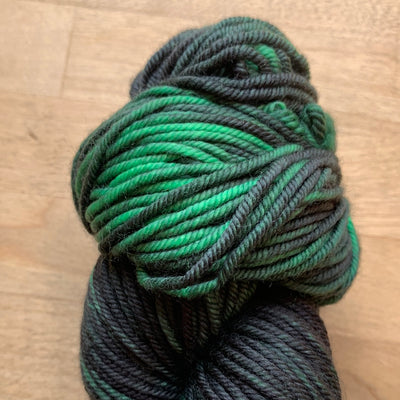 Anzula Yarn For Better or Worsted Carbon Parakeet