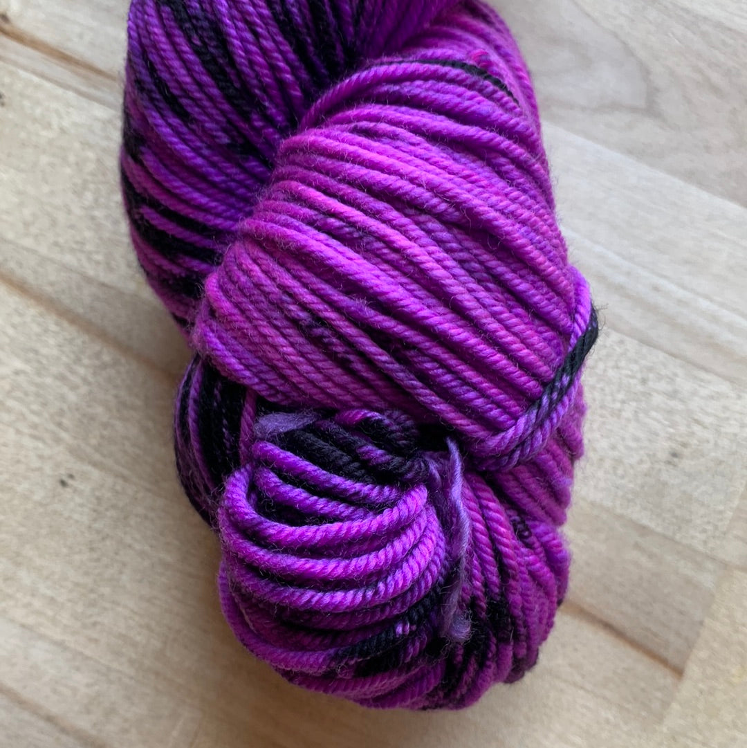 Anzula Yarn For Better or Worsted Carbite Misfit