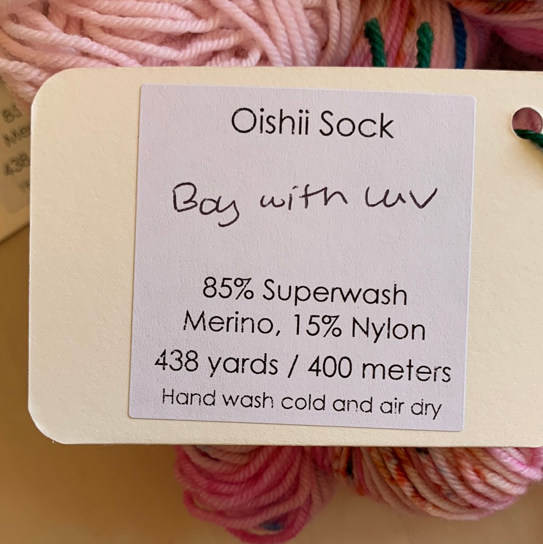 Waifu Yarns Oishii Sock