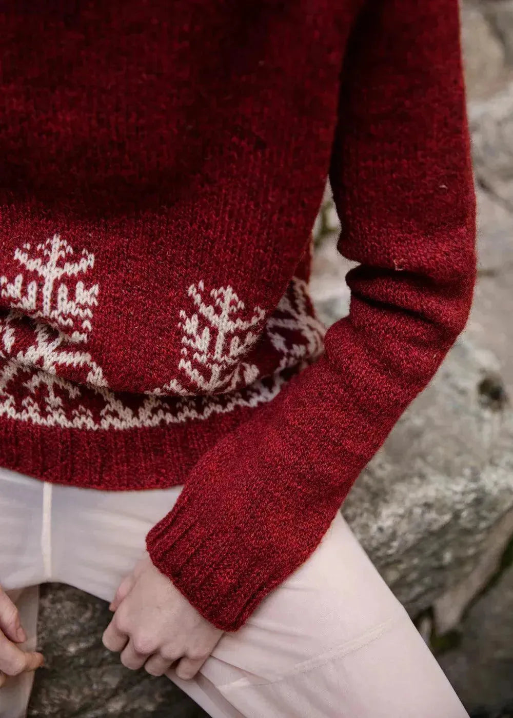 Knitted Kalevala II by Jenn Kostet - Apricot Yarn & Supply