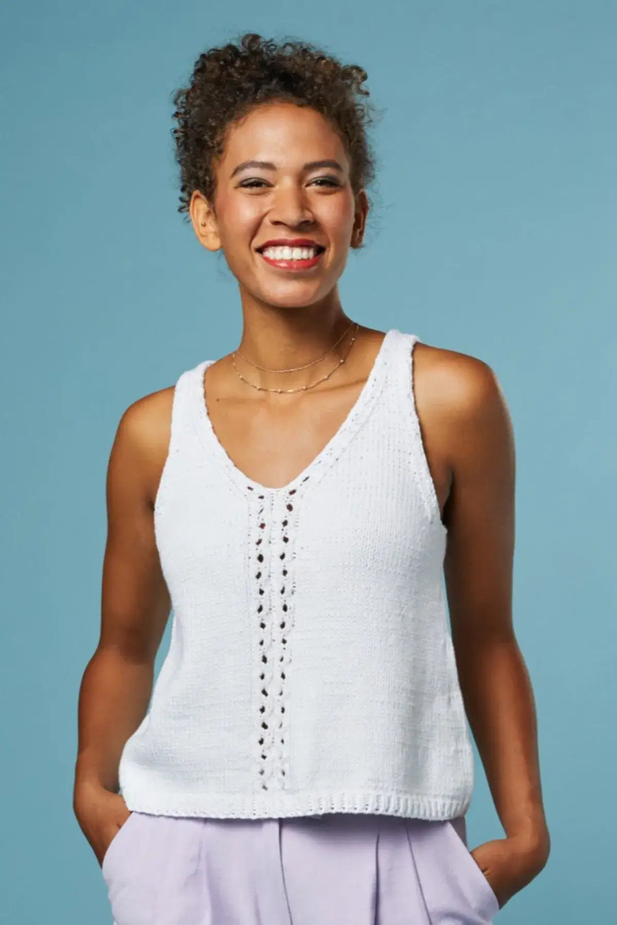 Lamana Ica Top Nicole - Apricot Yarn Supply