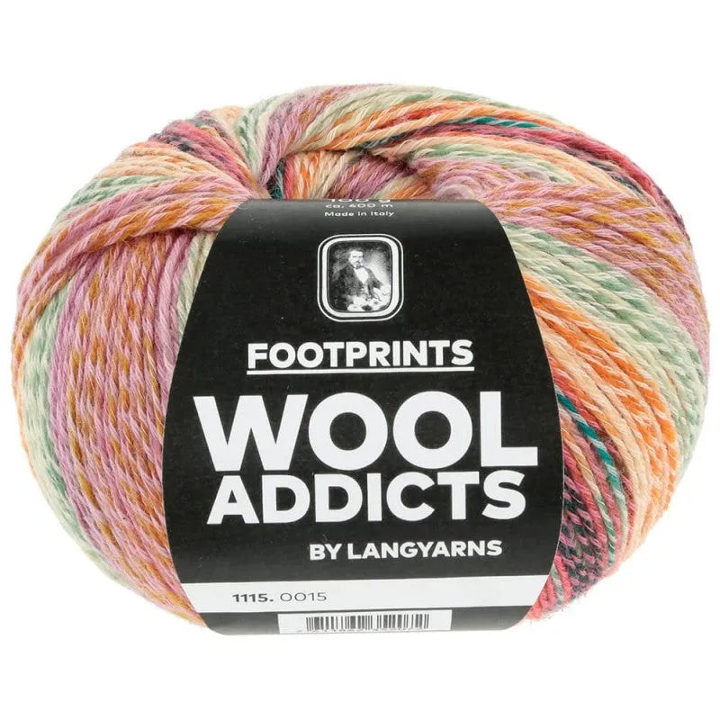 Wool Addicts Footprints Yarn - Apricot Yarn & Supply