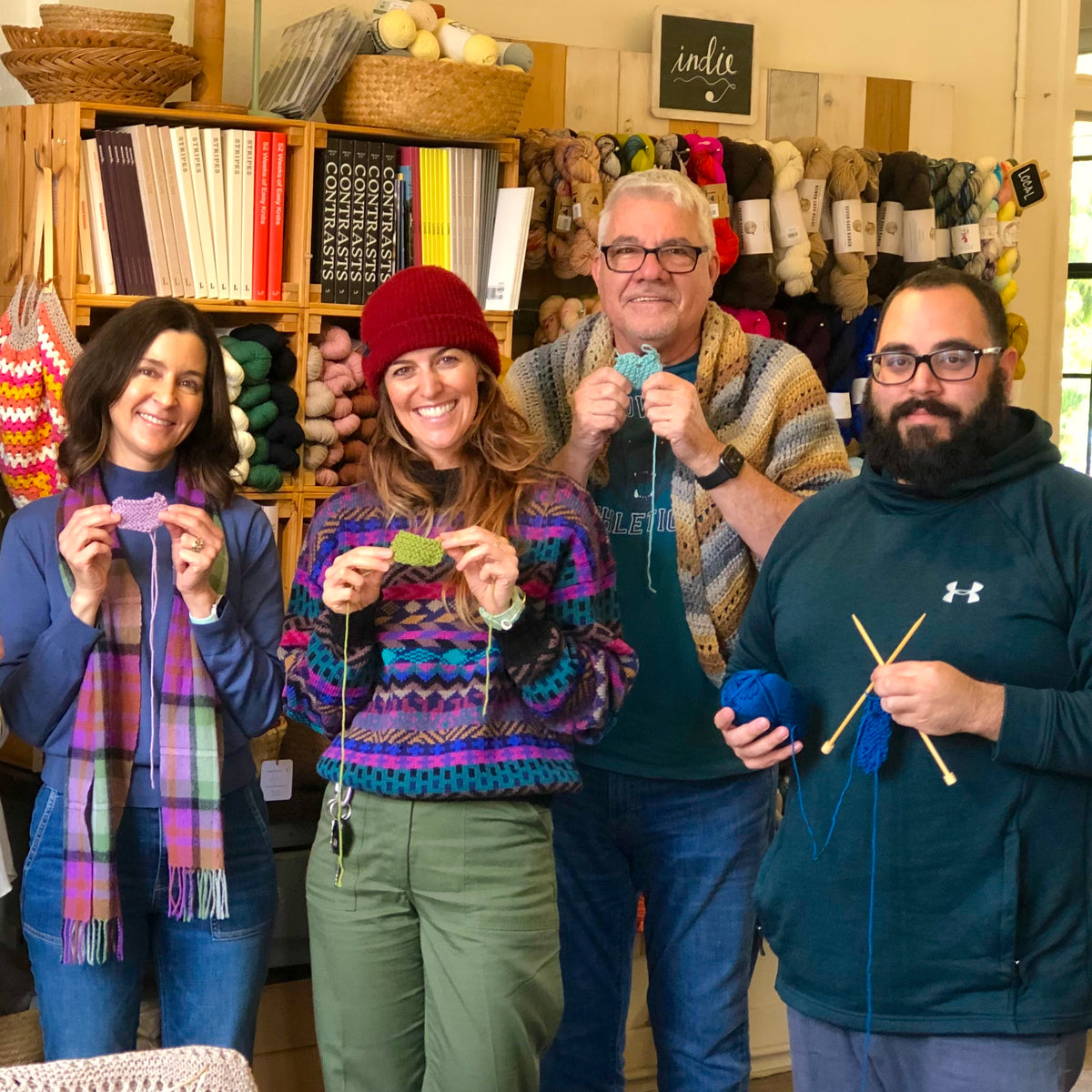 Learn to Knit (a class for beginners)