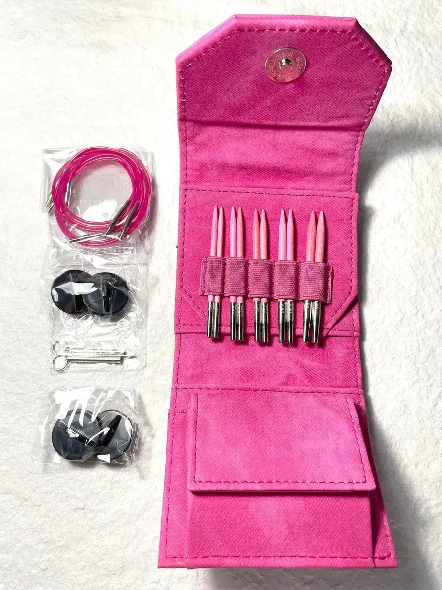Lykke Interchangeable Knitting Needle Set - Apricot Yarn & Supply
