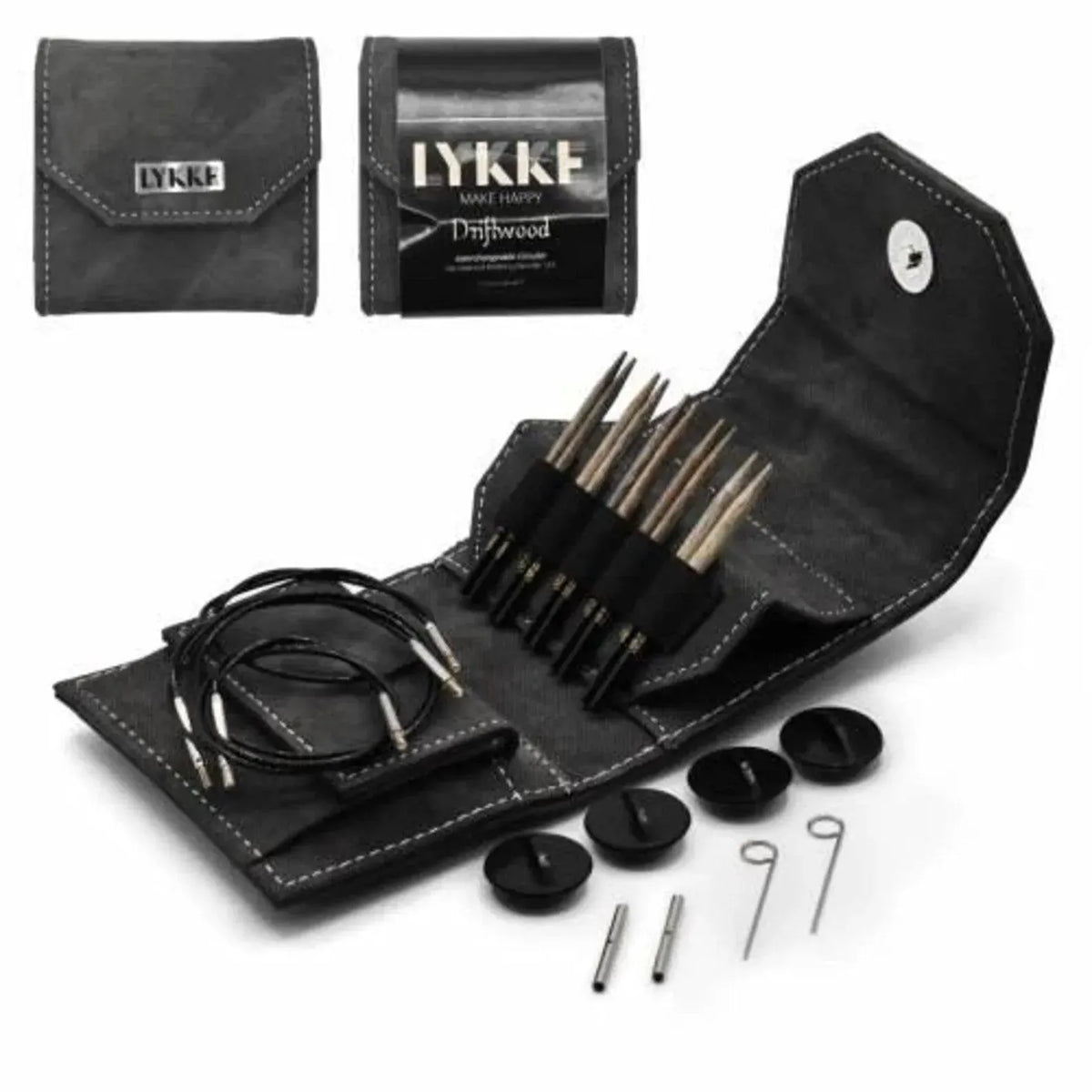 Lykke Interchangeable Knitting Needle Set - Apricot Yarn & Supply