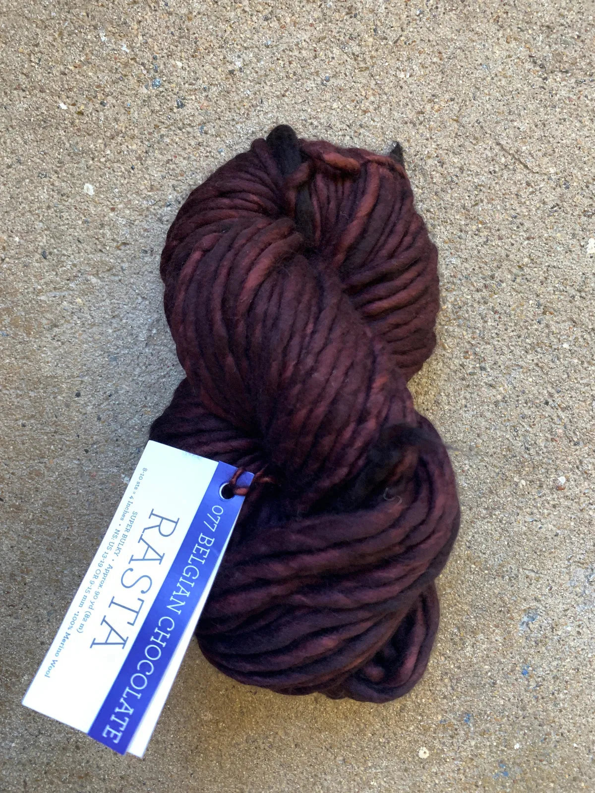 Malabrigo Yarn Rasta glazed carrot