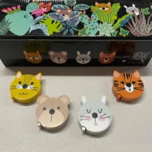 Forest Animal Tape Measures - Apricot Yarn & Supply