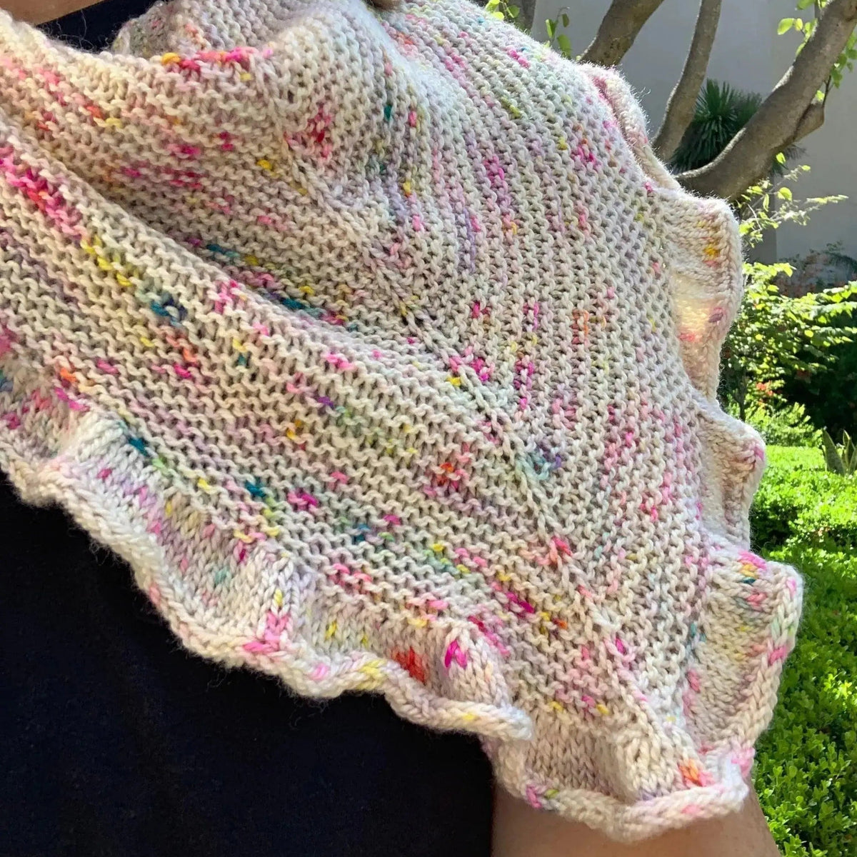 Petal Shawl Pattern - Apricot Yarn & Supply