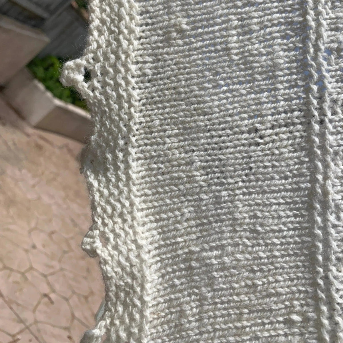 The Quincy Shawl Kit - Apricot Yarn & Supply