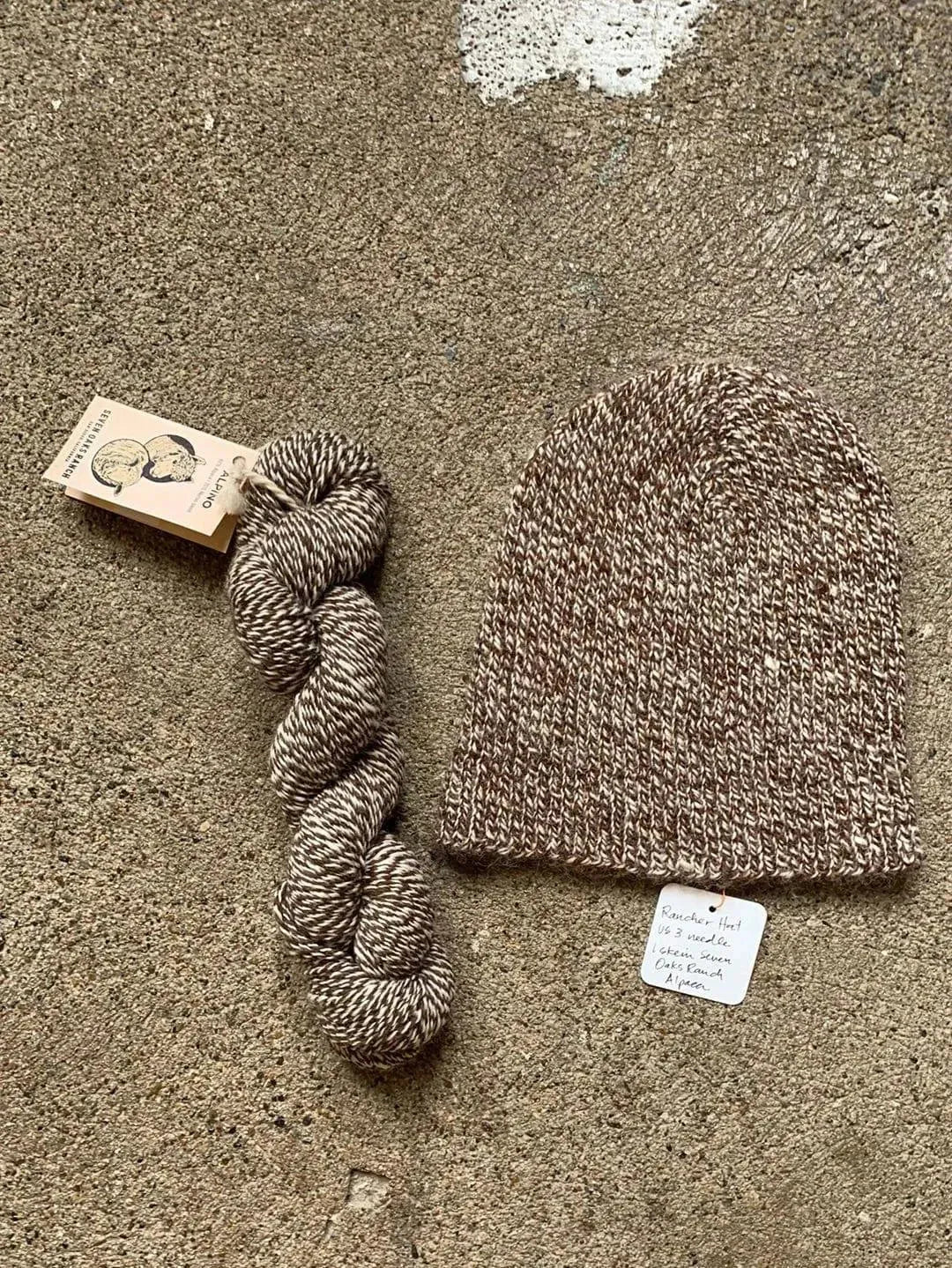 The Rancher Hat Kit - Apricot Yarn & Supply