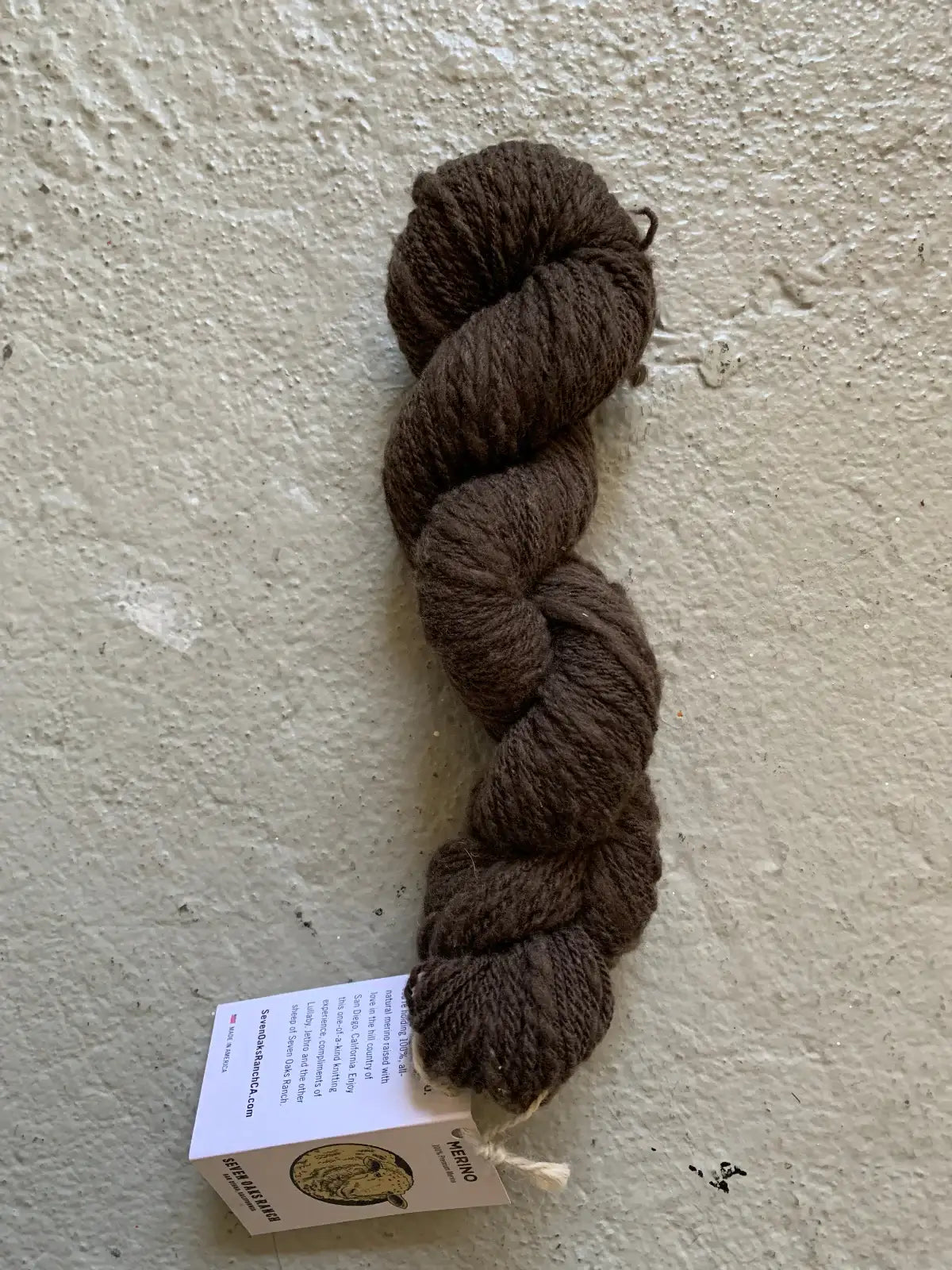 Seven Oaks Ranch Local Merino Sport Yarn - Apricot Yarn & Supply