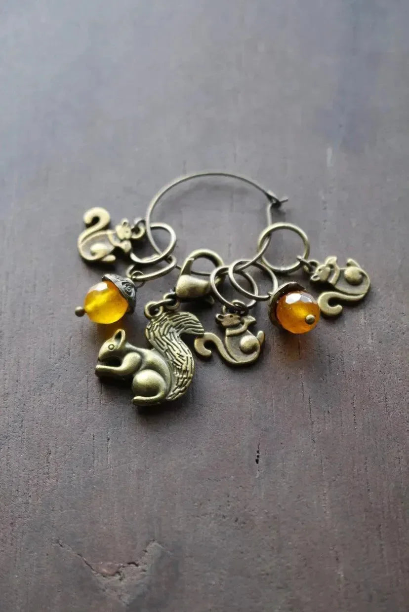 Animal Family Stitch Markers - Apricot Yarn & Supply