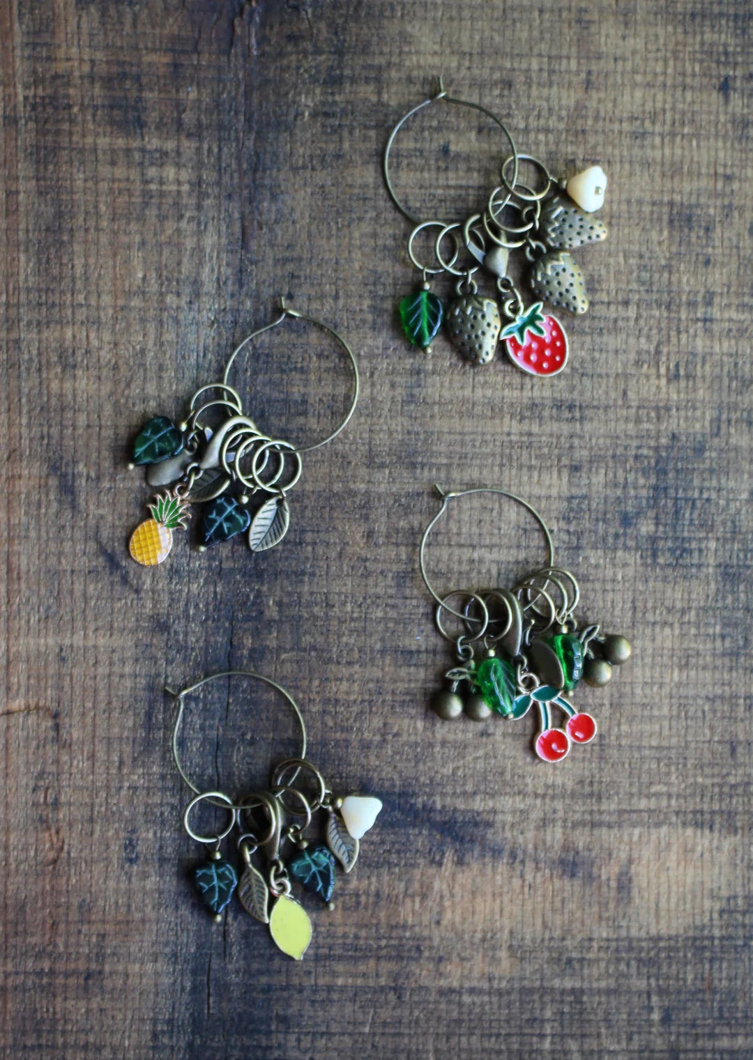 summer-fruits-stitch-markers
