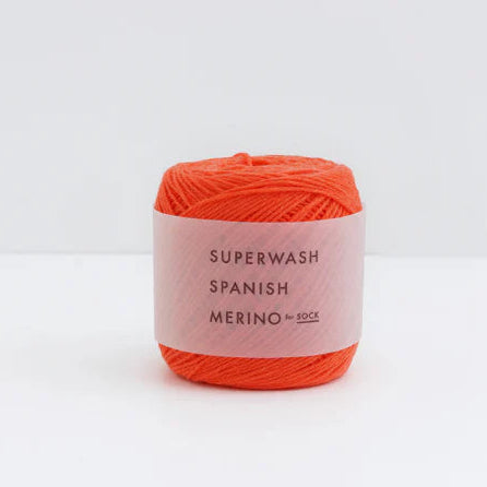 Daruma Superwash Spanish Merino Sock Yarn - Apricot Yarn & Supply