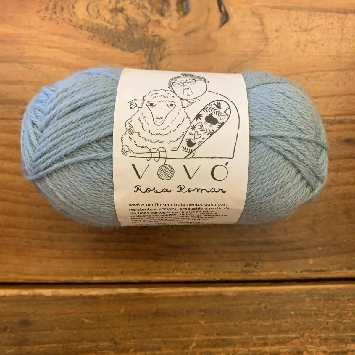 Rosa Pomar Vovo' Yarn - Apricot Yarn & Supply