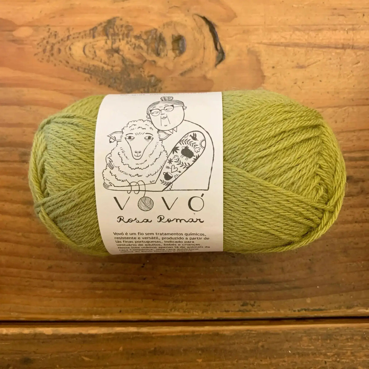 Rosa Pomar Vovo' Yarn - Apricot Yarn & Supply
