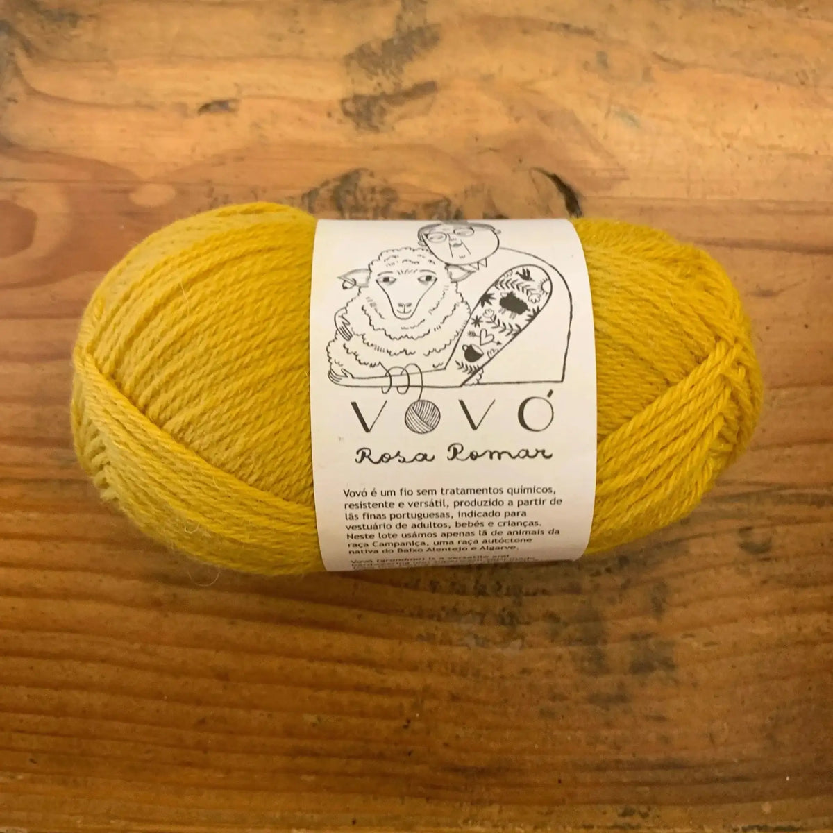 Rosa Pomar Vovo' Yarn - Apricot Yarn & Supply