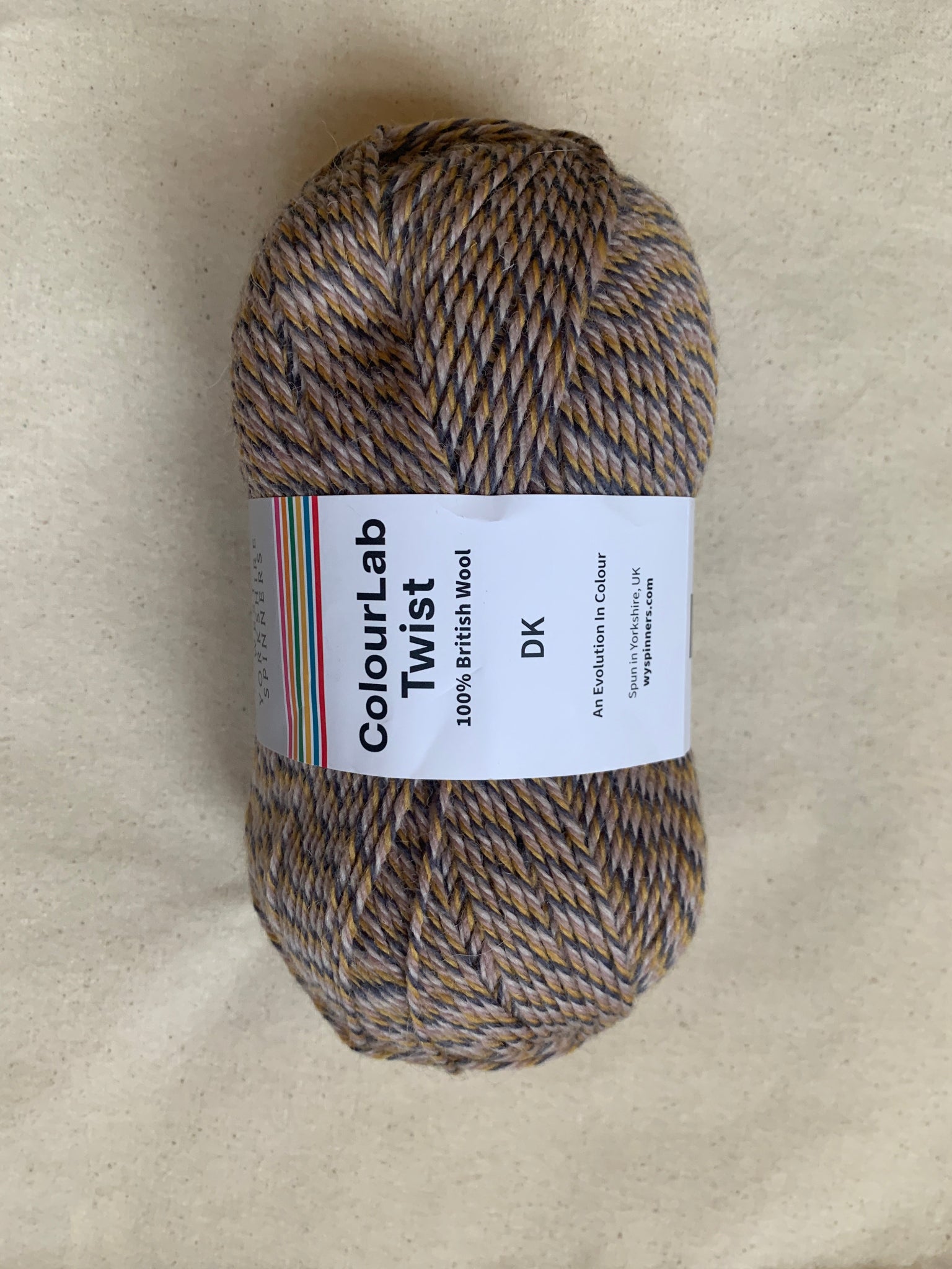 West Yorkshire Spinners ColourLab DK yarn in magenta pink - 100% British wool knitting yarn