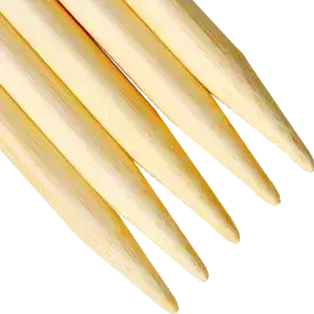 ChiaoGoo Natural Bamboo Double Pointed Needle Set