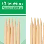 ChiaoGoo Natural Bamboo Double Pointed Needle Set