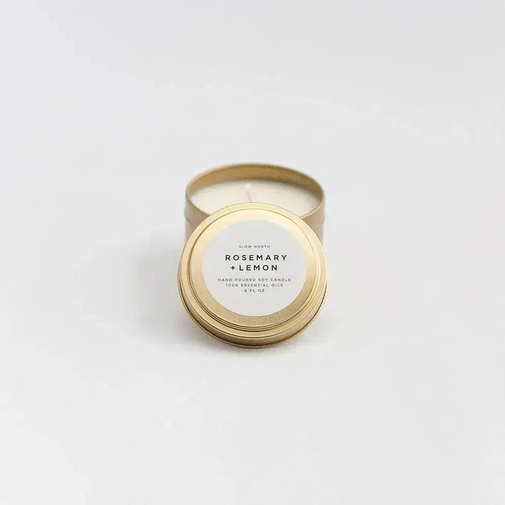 Slow North Hand Poured Candles - Apricot Yarn & Supply