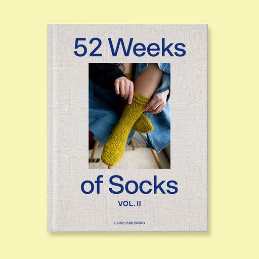 52 Weeks Of Socks VOL 2 Book by Laine Publishing