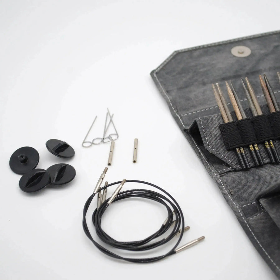 Lykke Interchangeable Knitting Needle Set - Apricot Yarn & Supply
