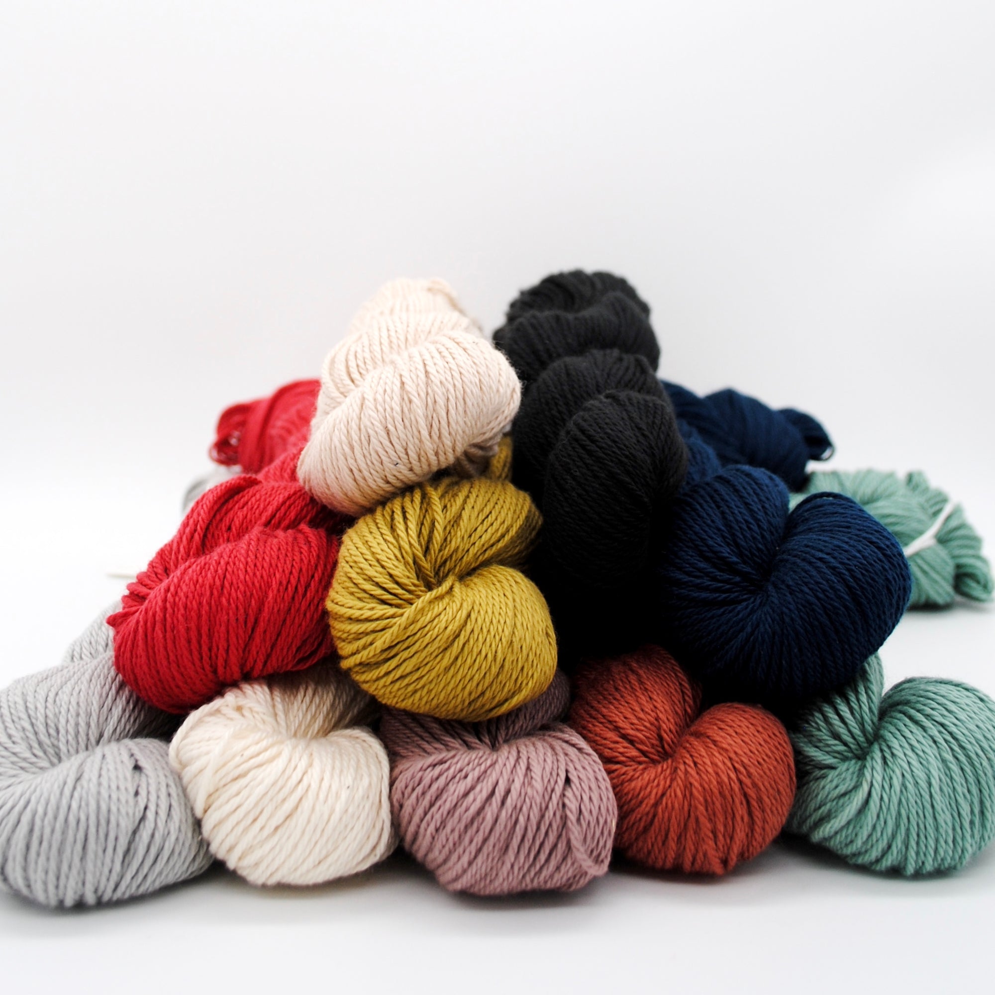 Wool Yarn For Knitting, Crochet & Weaving - Merino & Blend Tagged Camper  - Apricot Yarn & Supply