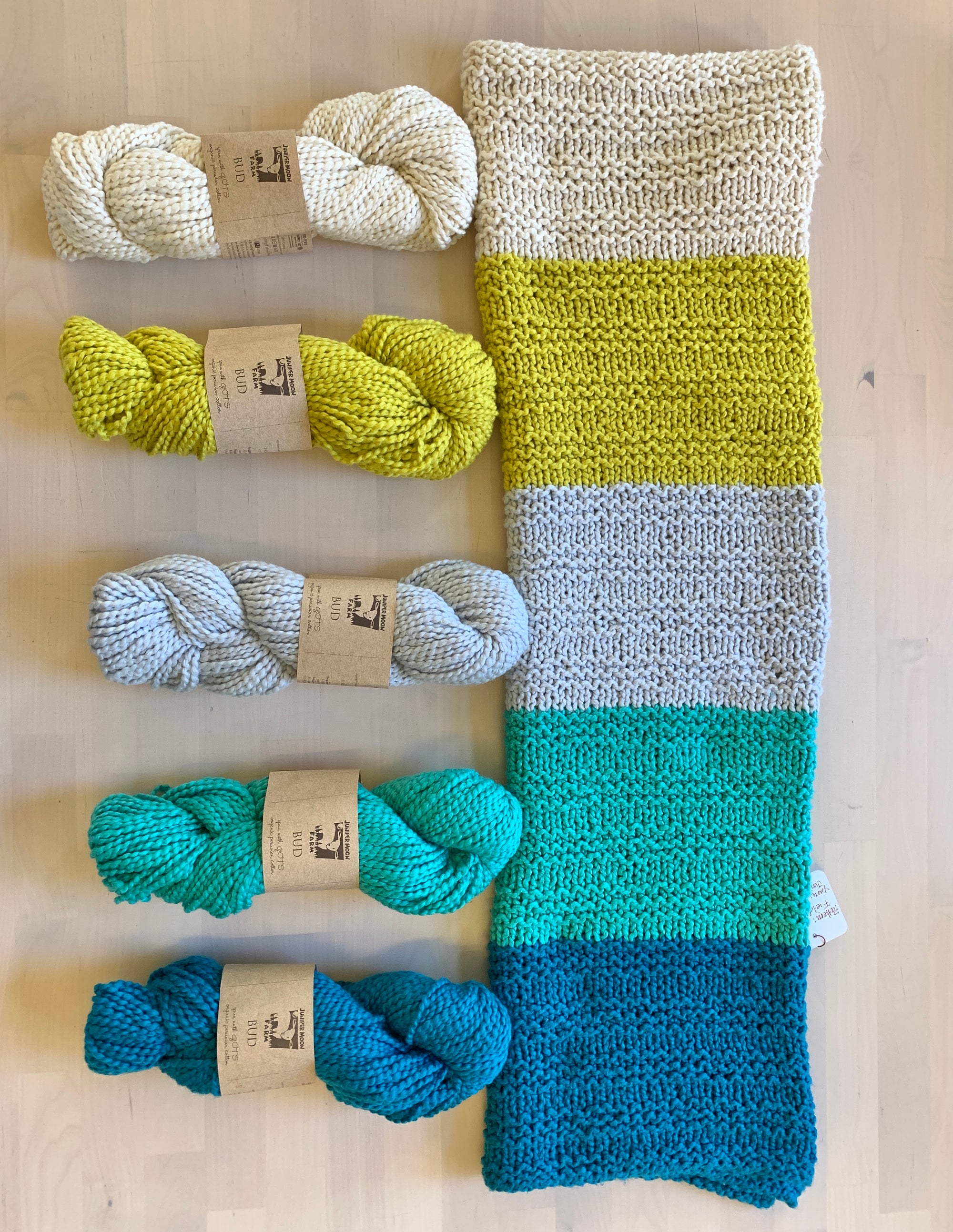 Easy Knitting, Crochet & Weaving Kits for Beginners Tagged baby blanket -  Apricot Yarn & Supply