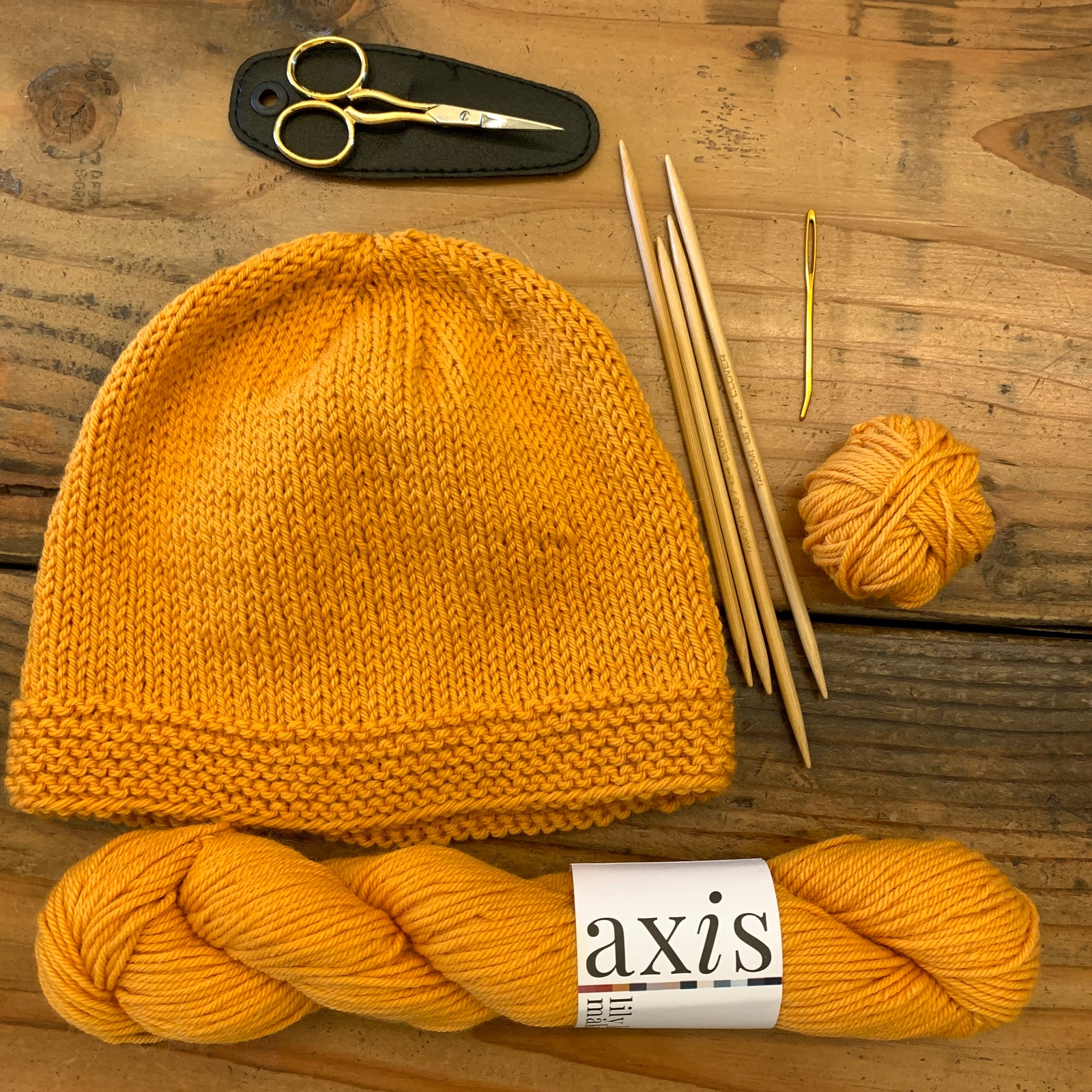 San Diego Knitting Classes For Beginners Learn to Knit Apricot Yarn