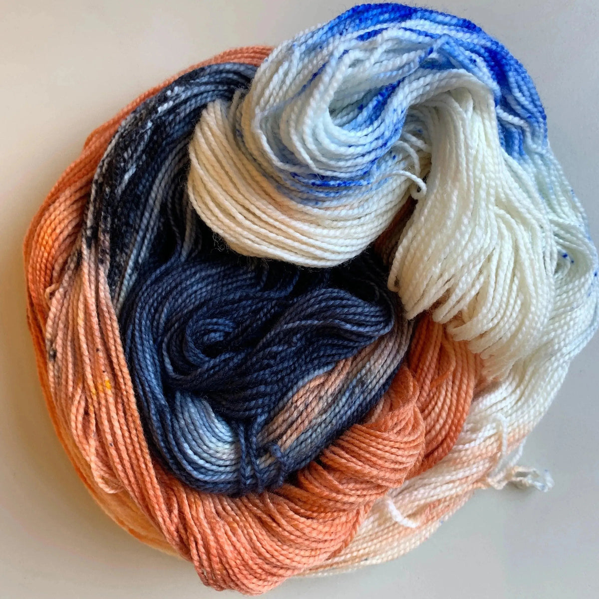 Lazer Sheep Yarns Merino Sock - Apricot Yarn & Supply