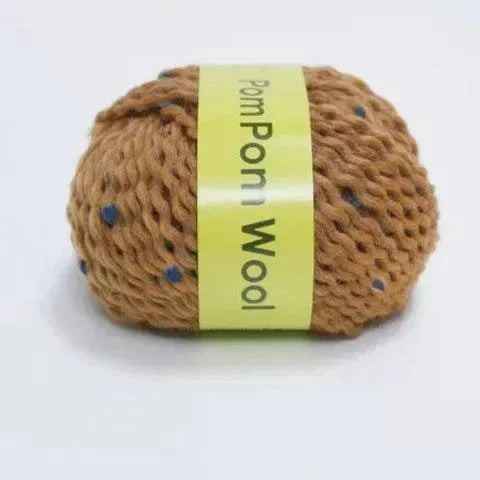 Daruma Pom Pom Wool - Apricot Yarn & Supply