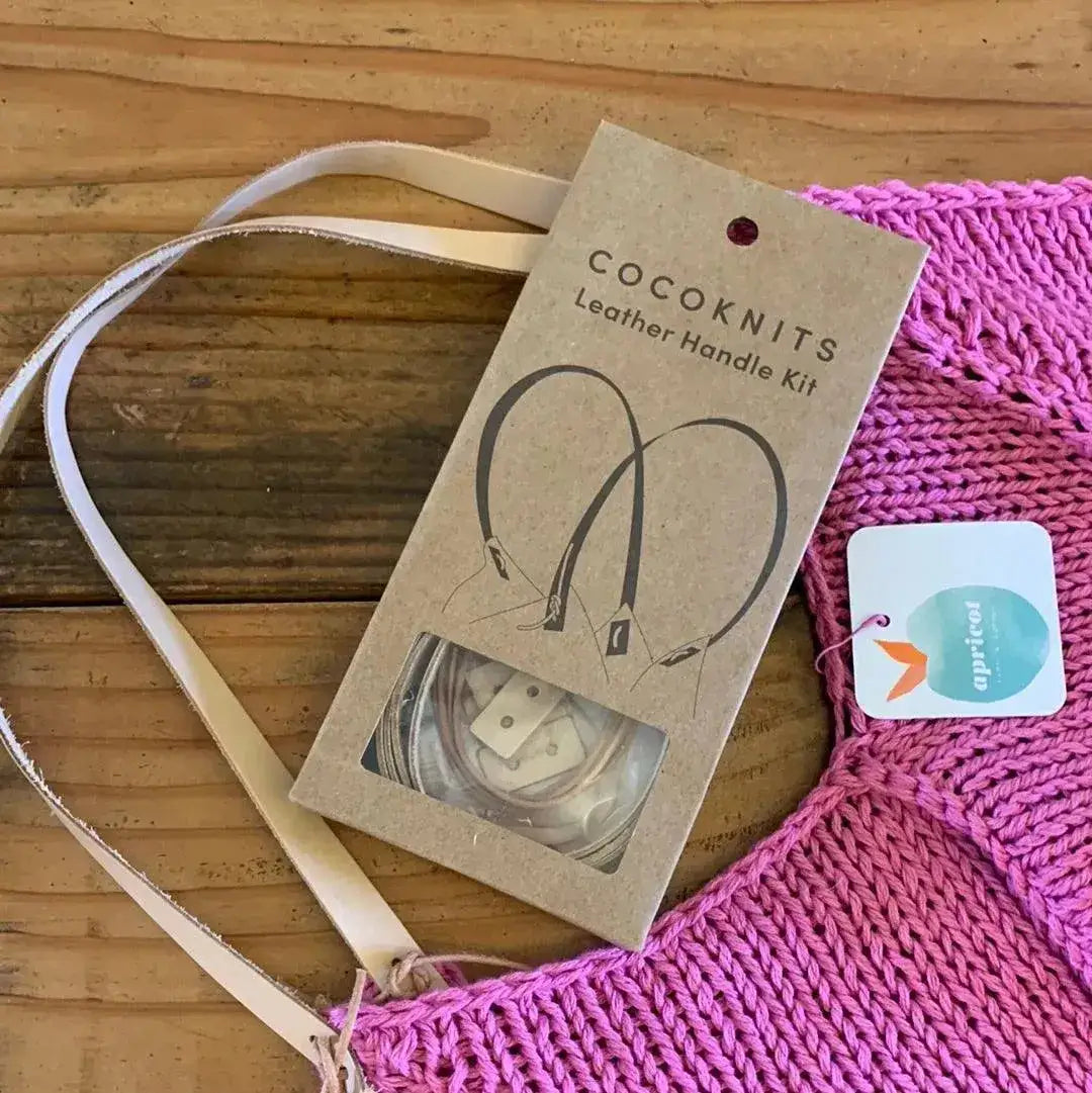 Cocoknits Long Leather Handle Set