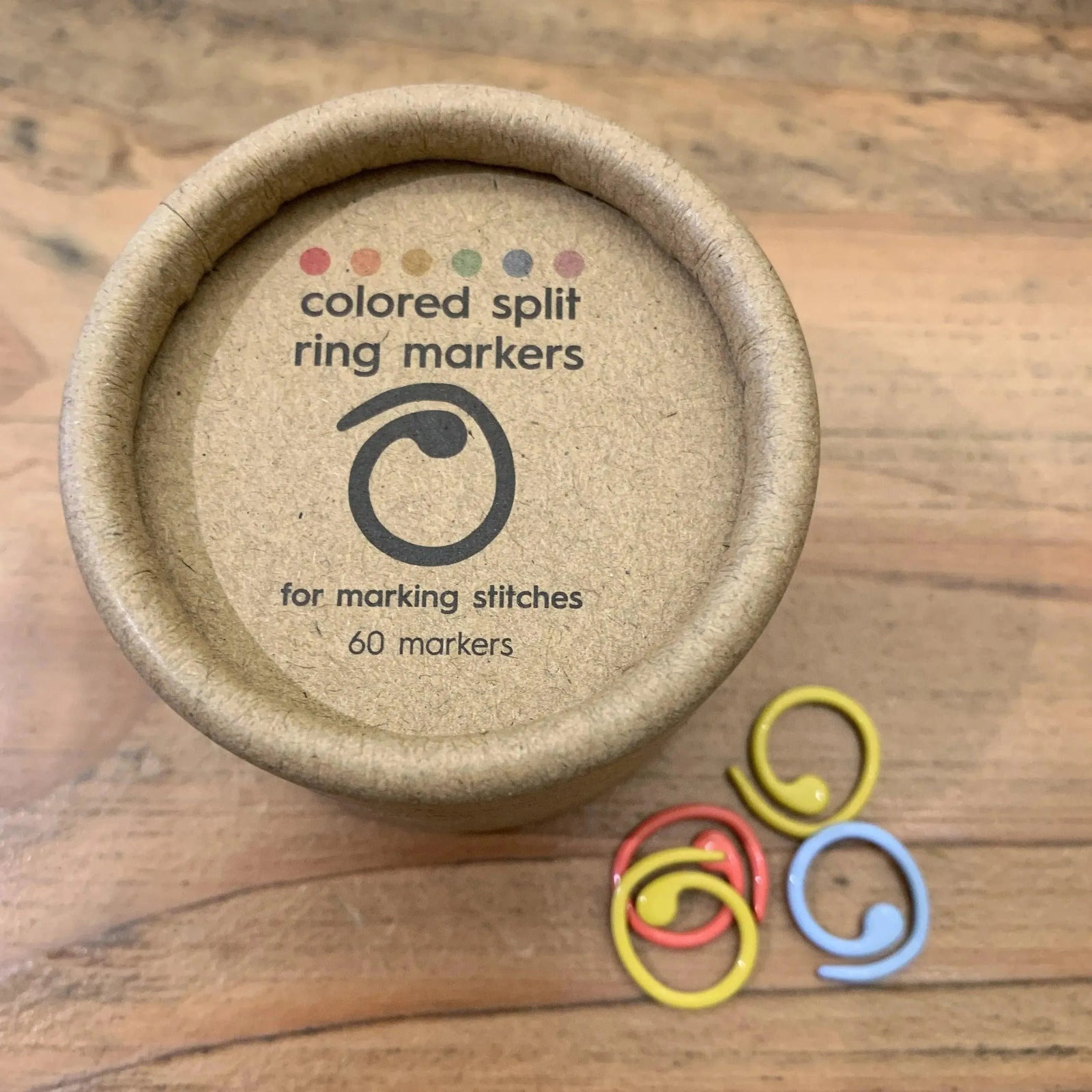 Cocoknits Split Ring Markers - Apricot Yarn & Supply
