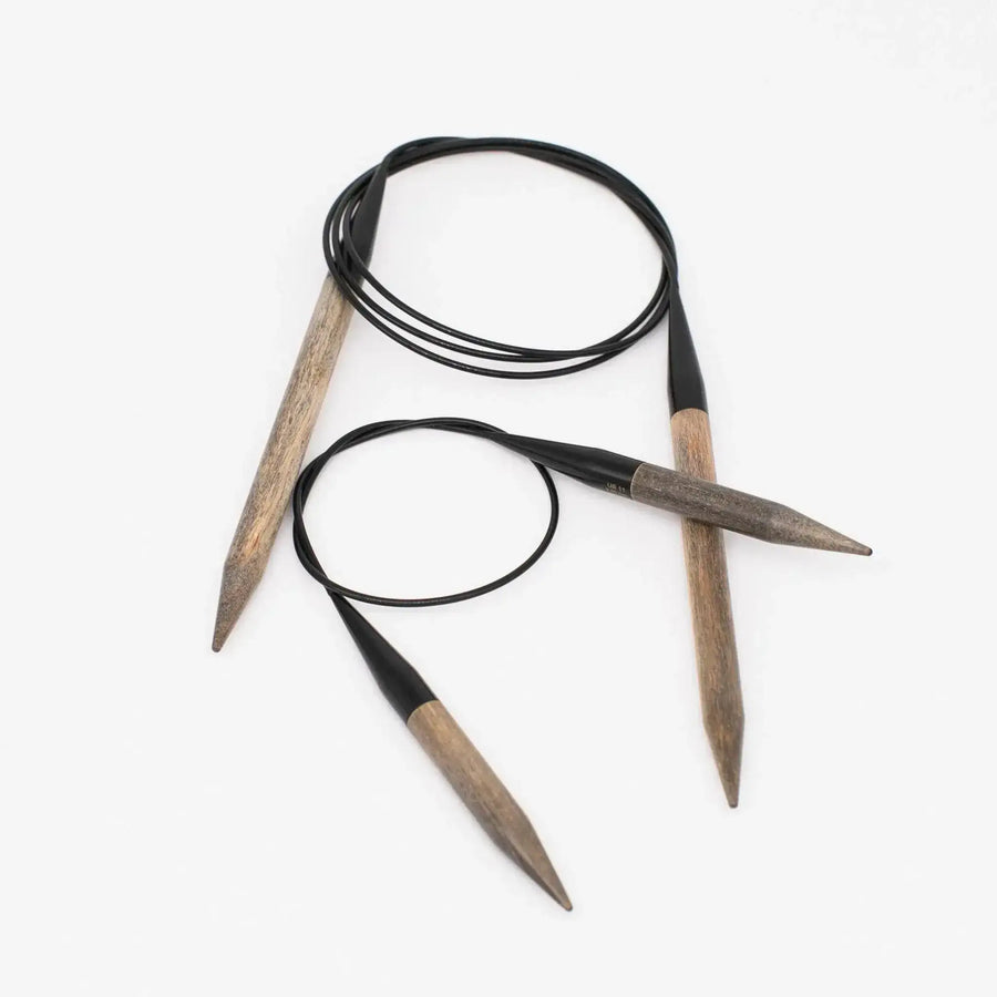 Lykke Driftwood Circular Knitting Needles - Apricot Yarn & Supply