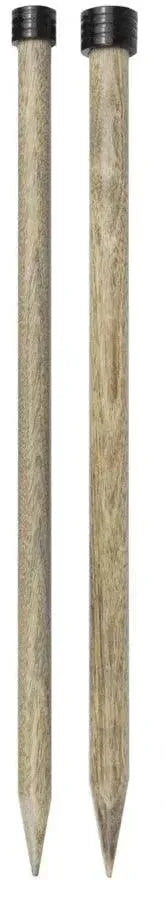 Lykke Driftwood Straight Needles 10 inch - Apricot Yarn & Supply