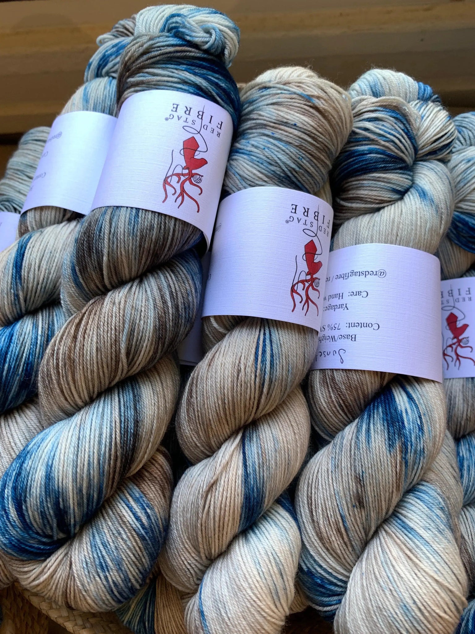 Red Stag Fibre Shop Exclusive Color: Sunset Cliffs - Apricot Yarn & Supply